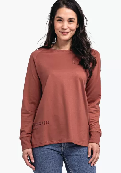 Shirts/Polos Rood Longsleeve Met Het Hoogste Draagcomfort Dames Schöffel Compatibiliteit