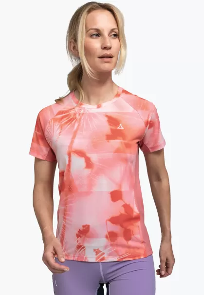 Roze Schöffel Eigenschap Dames Shirts/Polos T-Shirt Met Ademend Rugpand