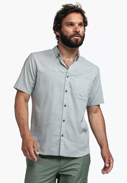 Schöffel Heren Hemden Aanbevelen Grijs Duurzaam, Koelend T-Shirt