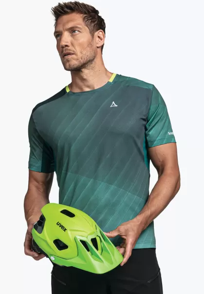 Heren Mode Schöffel Groen Shirts/Polos Zeer Ademend En Stijlvol Shirt