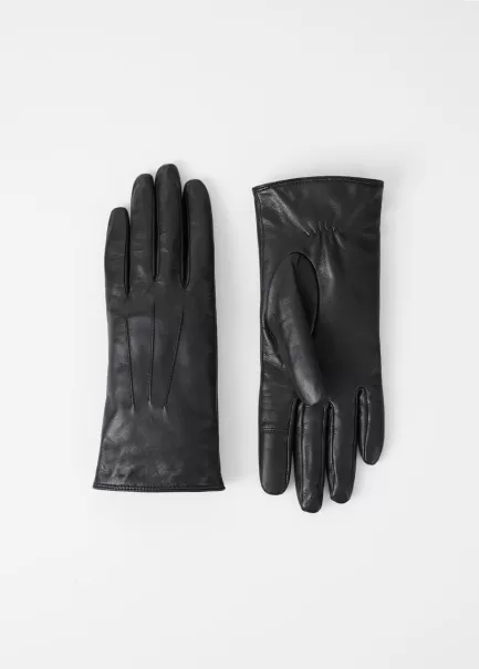 Handschoenen Dames Vagabond Classic Glove W Zwart Leer